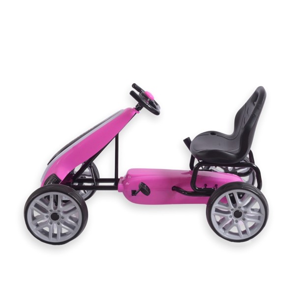 Веломобіль GoKart Milly Mally Power Рожевий