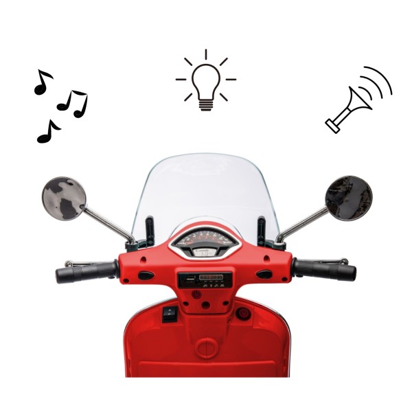 Мотоцикл акумулятоний Milly Mally Vespa GTS Super червоний
