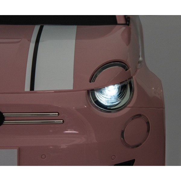 Автомобіль акумуляторний Milly Mally Fiat 500e рожевий