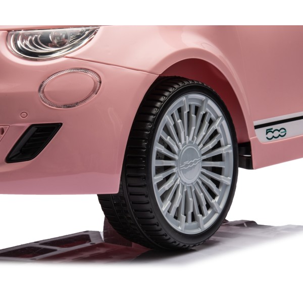 Автомобіль акумуляторний Milly Mally Fiat 500e рожевий