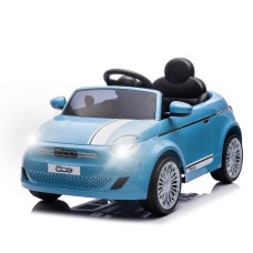 Автомобіль акумуляторний Milly Mally Fiat 500e синій
