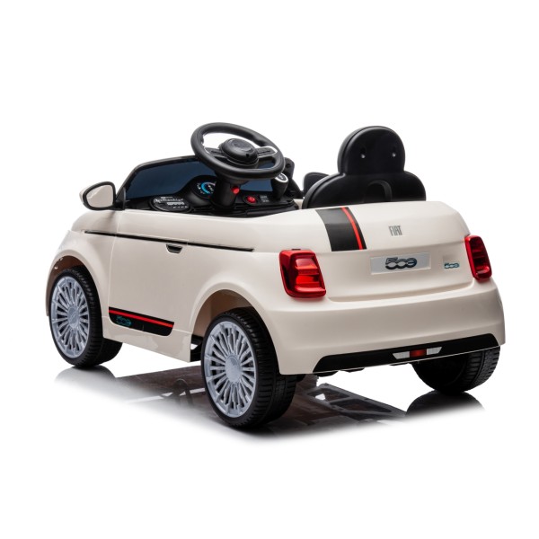 Автомобіль акумуляторний Milly Mally Fiat 500e білий
