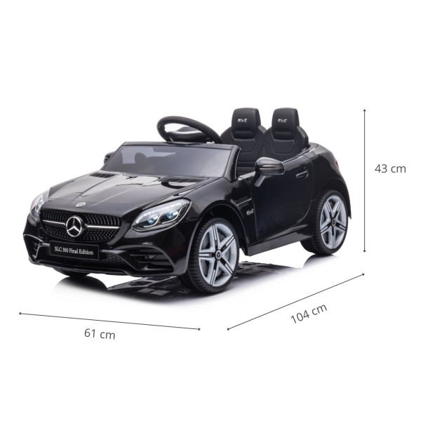 Автомобіль акумуляторний Milly Mally Mercedes-Benz SLC чорний