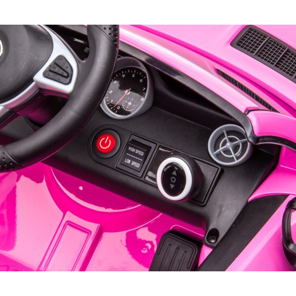 Автомобіль акумуляторний Milly Mally Mercedes-Benz SLC рожевий