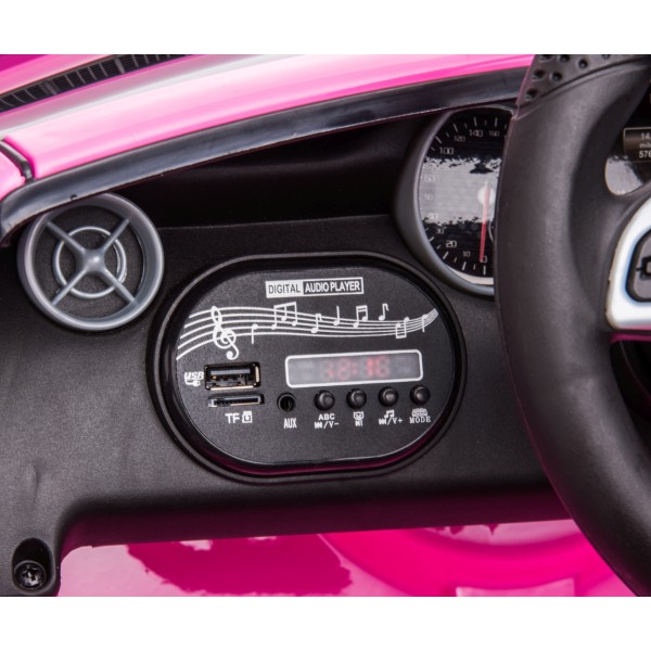 Автомобіль акумуляторний Milly Mally Mercedes-Benz SLC рожевий