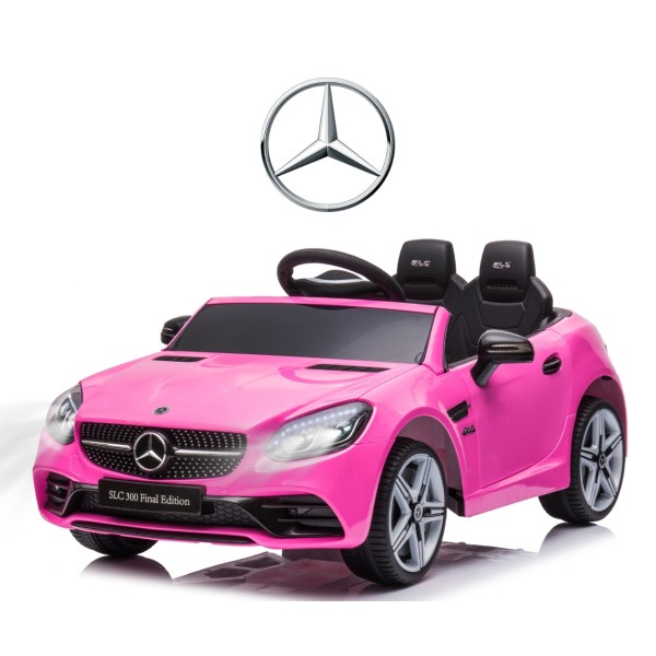 Автомобіль акумуляторний Milly Mally Mercedes-Benz SLC рожевий
