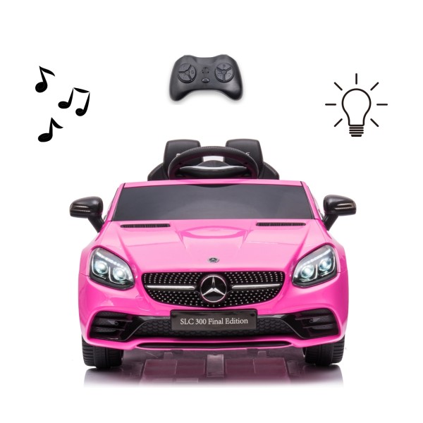 Автомобіль акумуляторний Milly Mally Mercedes-Benz SLC рожевий