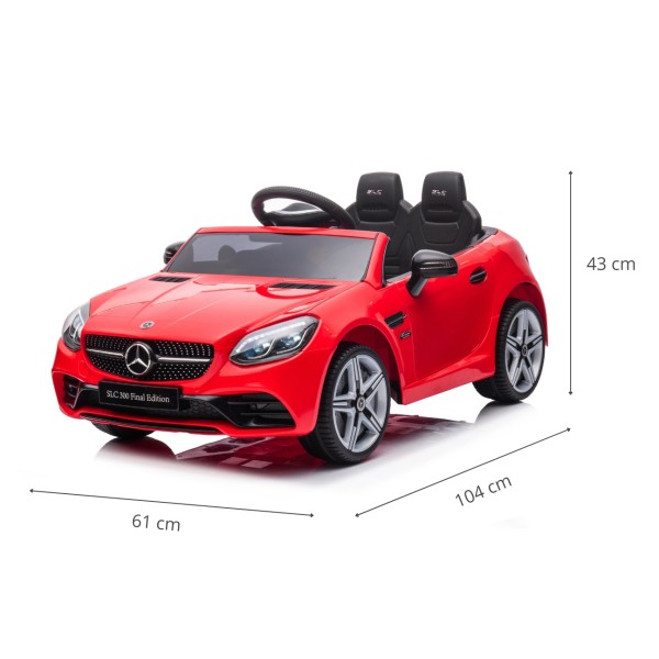 Автомобіль акумуляторний Milly Mally Mercedes-Benz SLC червоний