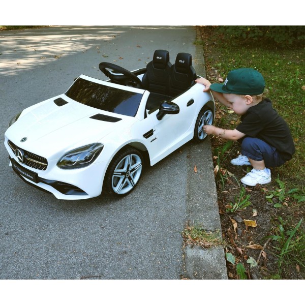 Автомобіль акумуляторний Milly Mally Mercedes-Benz SLC білий