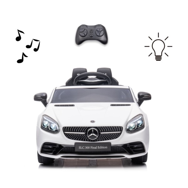 Автомобіль акумуляторний Milly Mally Mercedes-Benz SLC білий