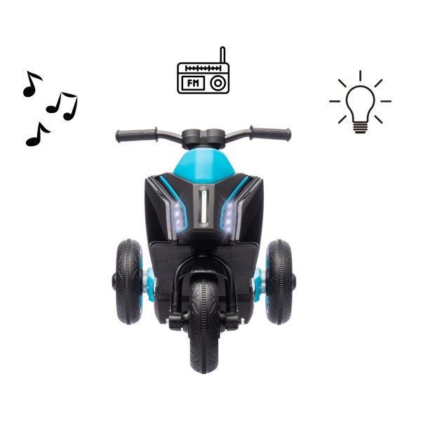 Мотоцикл акумуляторний Milly Mally Skuter City чорний