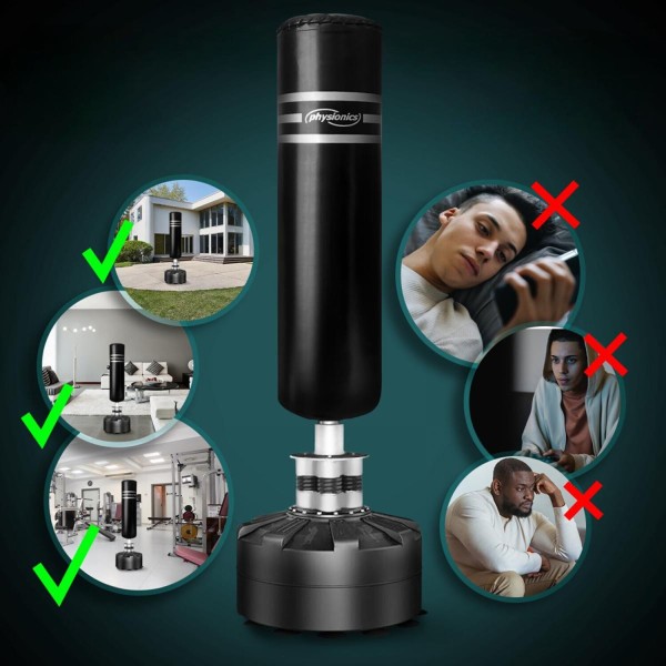 Стоячий боксерський мішок Physionics 175 см