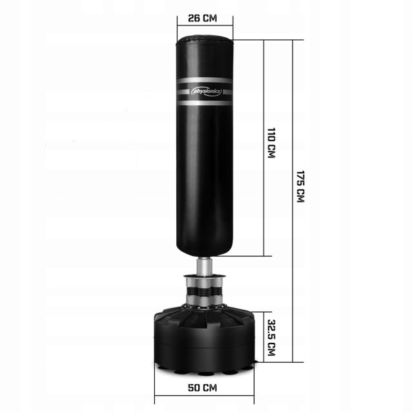 Стоячий боксерський мішок Physionics 175 см