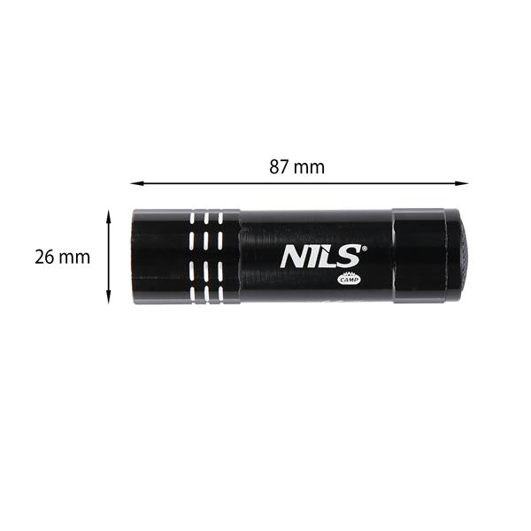 Лед ліхтарик NILS NC0001 300 Лм, компактний, алюмінієвий