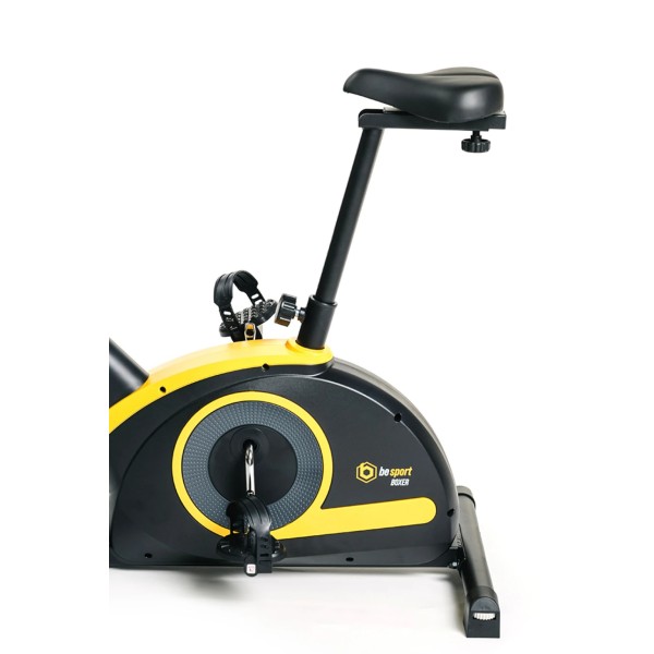 Велотренажер Besport BS-1040 BOXER магнітний чорно-жовтий