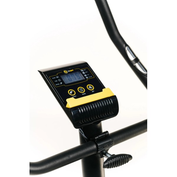 Велотренажер Besport BS-1660 TAIL магнітний чорно-жовтий