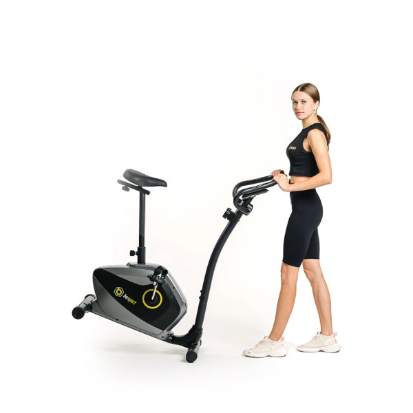 Велотренажер Besport BS-520S RACER магнітний чорно-жовтий