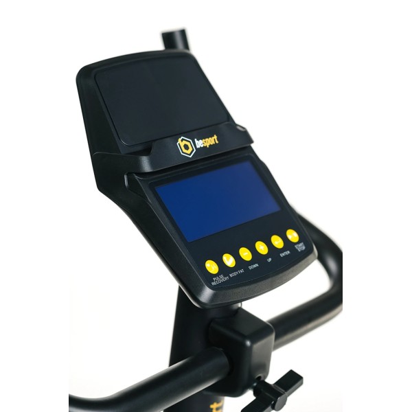 Велотренажер Besport BS-6047 MAYBIKE електромагнітний чорно-жовтий