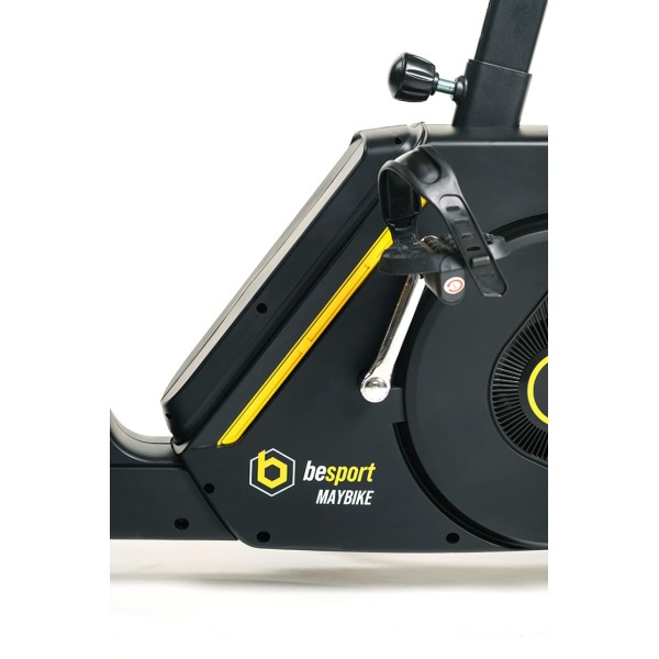 Велотренажер Besport BS-6047 MAYBIKE електромагнітний чорно-жовтий