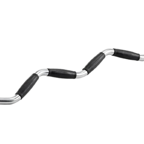 Гриф олімпійський York Fitness W-подібний 135см (50мм) з гумовими рукоятками