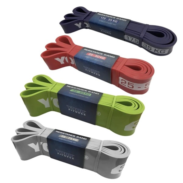 Набір резинок для фітнесу York Fitness 4 шт (17,5 - 65кг)