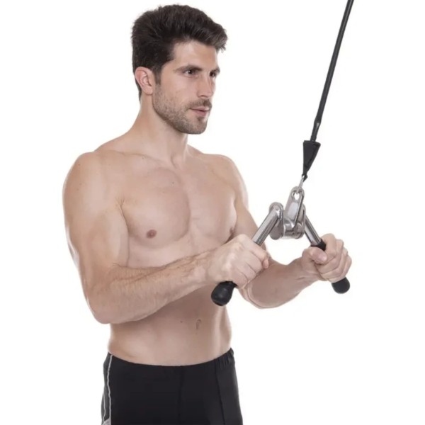 Ручка для верхньої тяги V-подібна на трицепс York Fitness