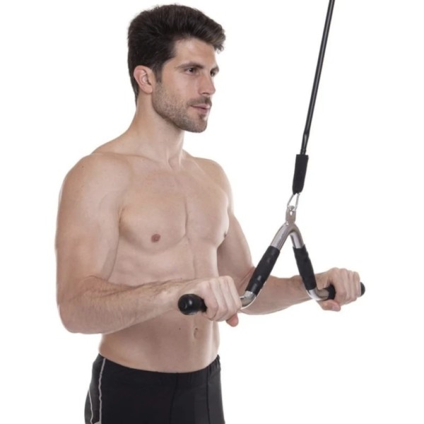 Ручка для тяги V-подібна багатофункціональна York Fitness