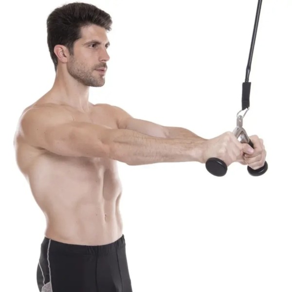 Ручка для тяги V-подібна на трицепс York Fitness