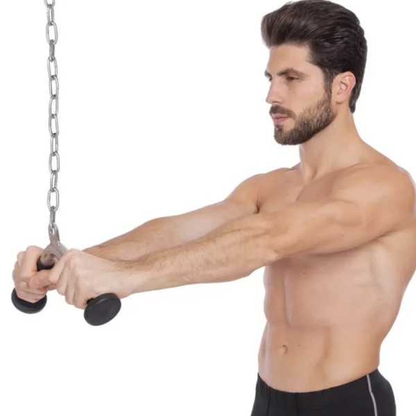 Ручка для тяги V-подібна на трицепс York Fitness