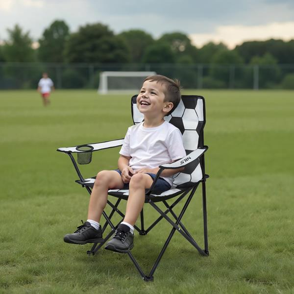 Крісло туристичне Nils NC3303 чорно-біле