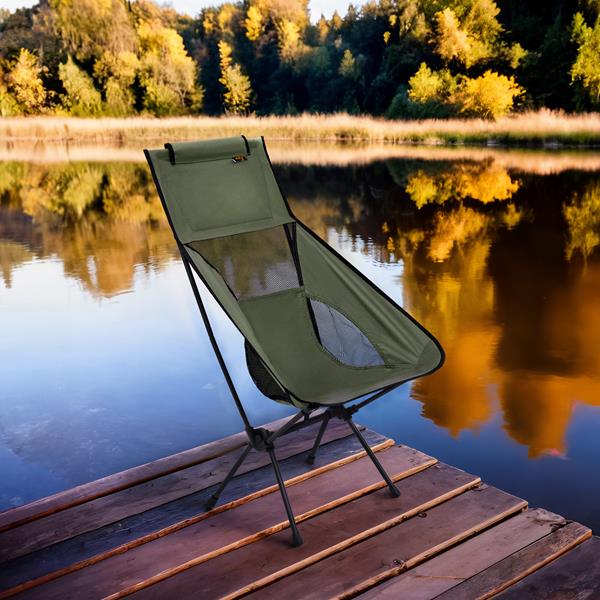 Крісло туристичне Ultralight Nils NC3321 хакі