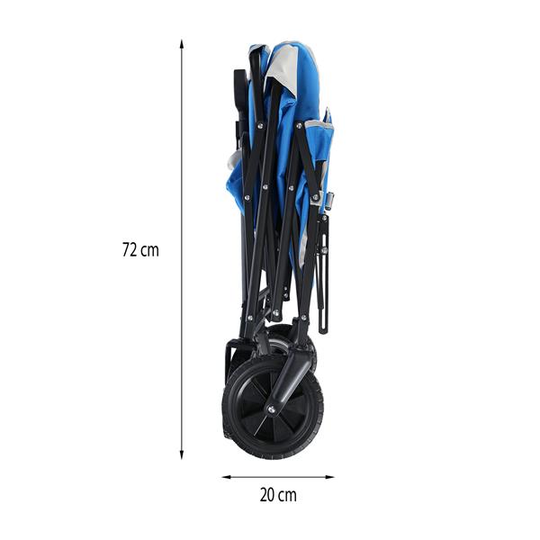 Візок туристичний складний Nils Camp NC1606 блакитний