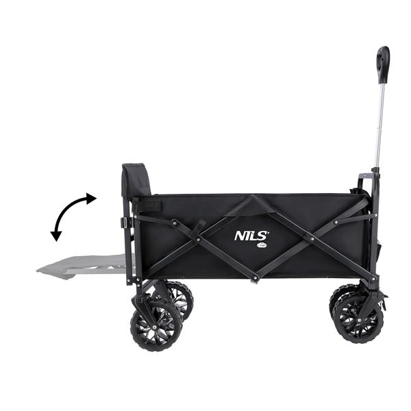 Візок туристичний складний Nils Camp NC1608 чорний