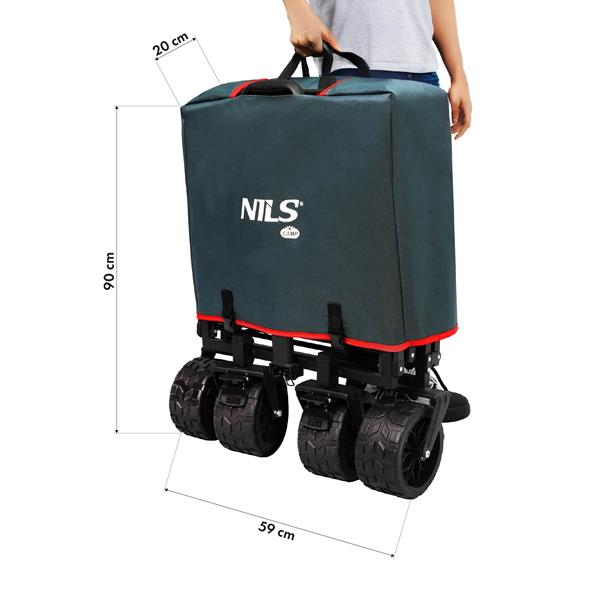 Візок туристичний складний Nils Camp NC2601 чорний