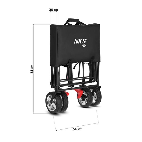 Візок туристичний складний Nils Camp NC2603 чорний