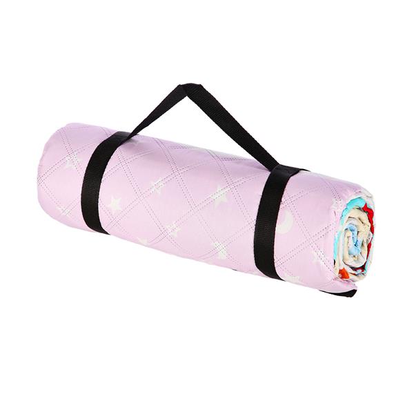 Покривало для пікніку Nils NC8028 195×200 см з візерунком «Жирафи»