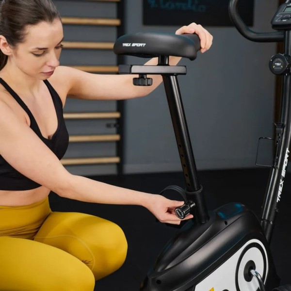 Велотренажер Trex Sport TX-400MB Reck магнітний чорно-білий
