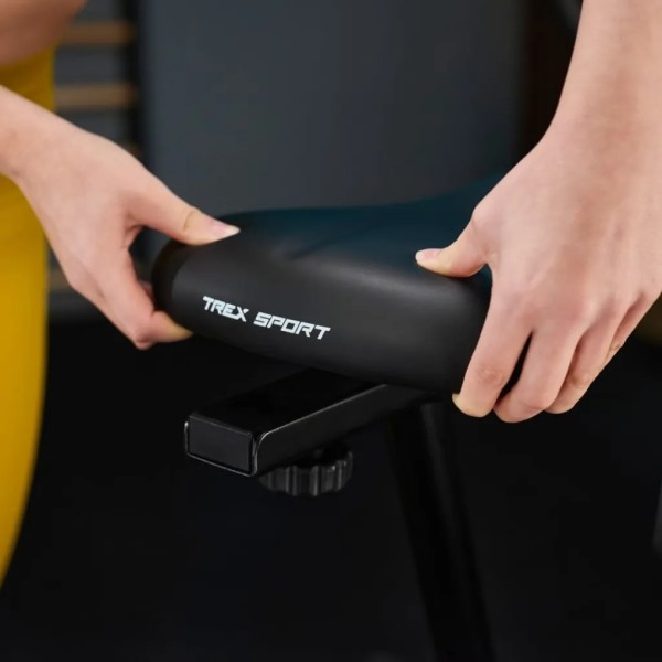 Велотренажер Trex Sport TX-400MB Reck магнітний чорно-сірий