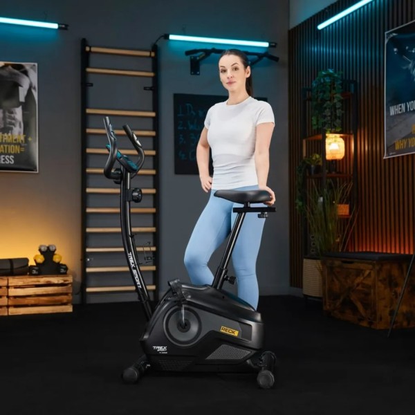 Велотренажер Trex Sport TX-400MB Reck магнітний чорно-сірий