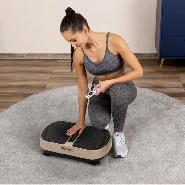Вібраційна платформа Gymtek XP300 золотиста