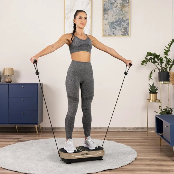 Вібраційна платформа Gymtek XP300 золотиста