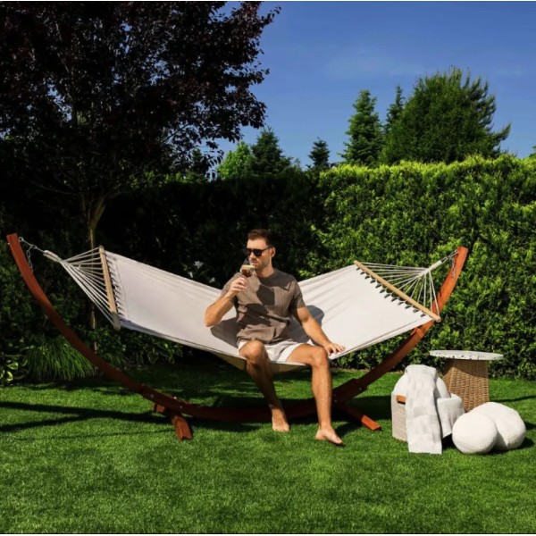 Гамак зі стелажем Di Volio Trevia кремовий