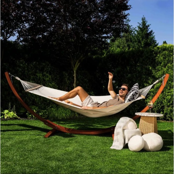 Гамак зі стелажем Di Volio Trevia кремовий