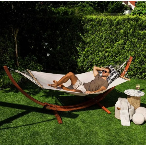 Гамак зі стелажем Di Volio Trevia кремовий