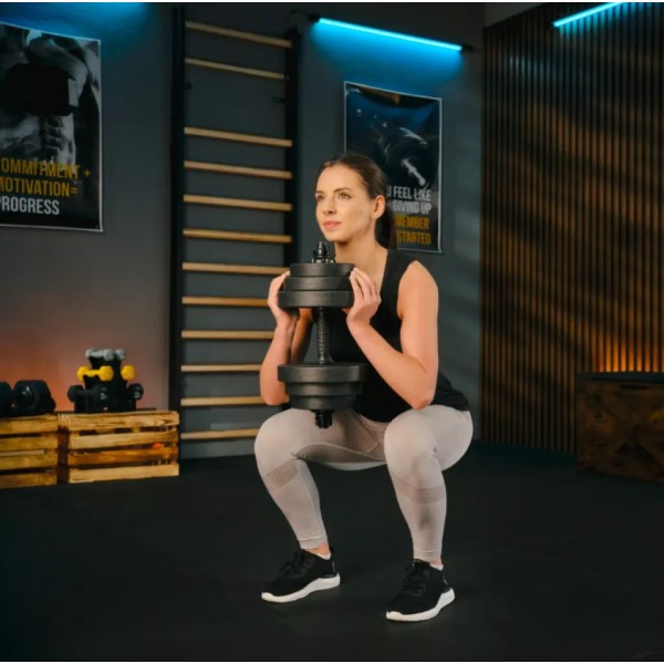 Гантелі композитні TREX Sport TX-010SK 2х10 кг