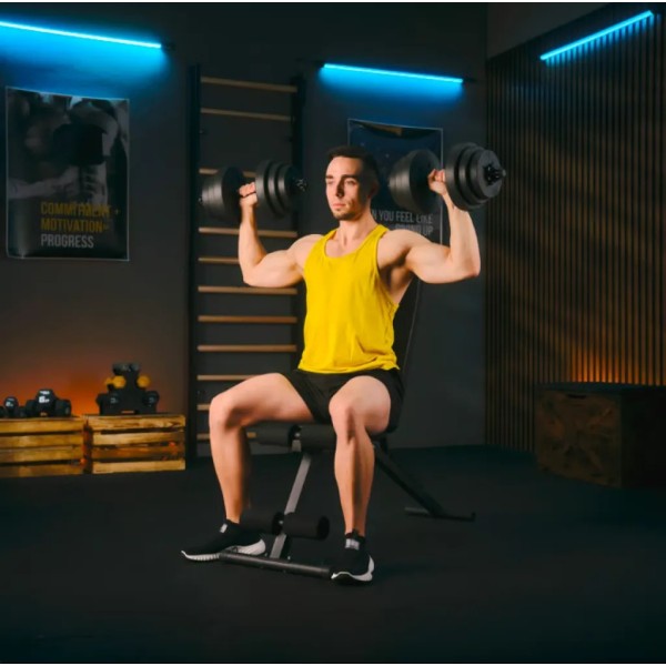 Гантелі композитні TREX Sport TX-010SK 2х10 кг