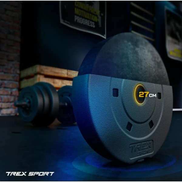 Гантелі композитні TREX Sport TX-010SK 2х10 кг