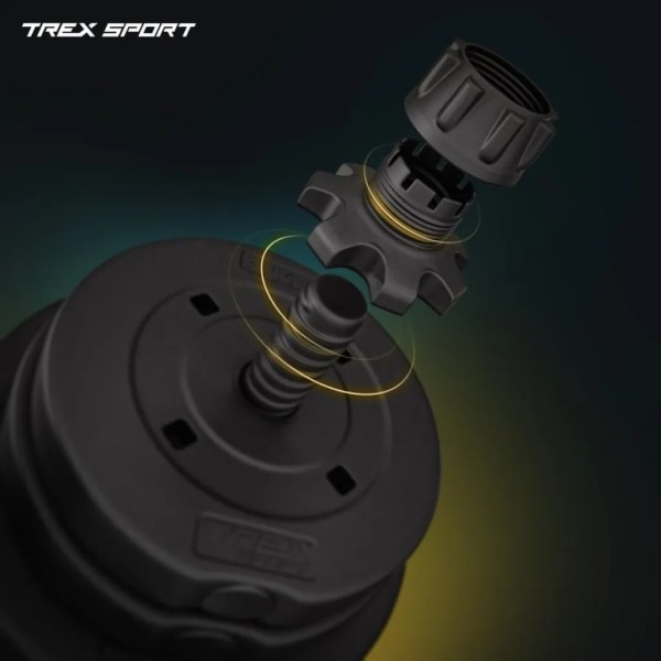 Гантелі композитні регульовані TREX Sport 2х20 кг