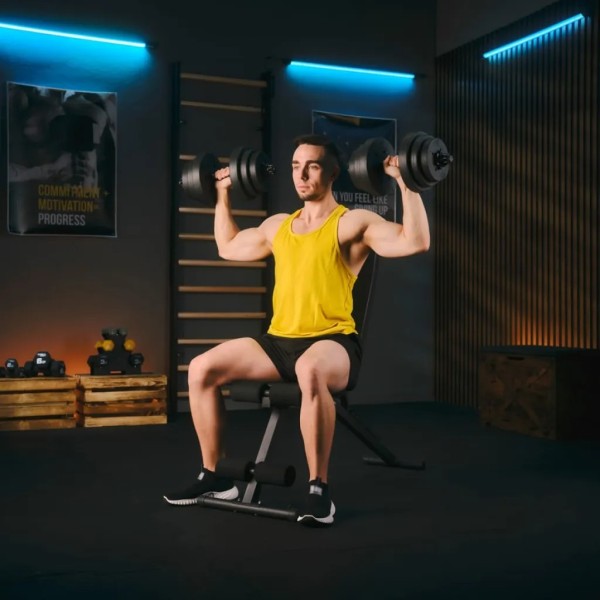 Гантелі композитні регульовані TREX Sport 2х20 кг