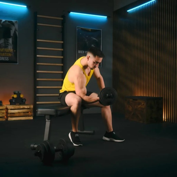 Гантелі композитні регульовані TREX Sport 2х20 кг